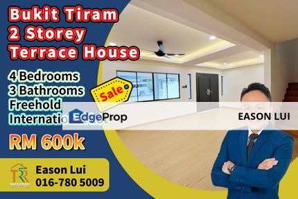 For Sale / Bukit Tiram / Double Storey Terrace House / Fully Renovated, Johor, Ulu Tiram
