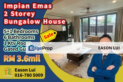 For Sale / Impian Emas / Double Storey Bungalow House / KTV Room, Johor, Skudai