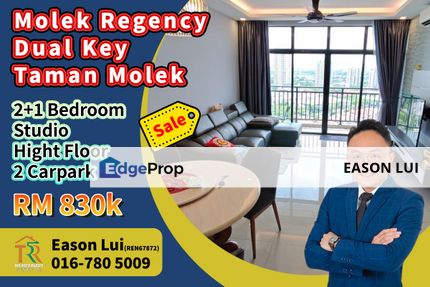 For Sale / Molek Regency / Taman Molek / Dual Key, Johor, Johor Bahru