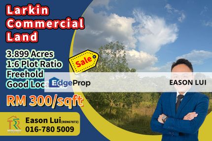 For Sale / Larkin / Commercial Land / Freehold, Johor, Johor Bahru