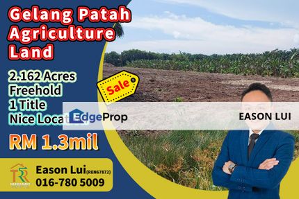 For Sale / Agriculture Land / Gelang Patah / Freehold, Johor, Gelang Patah