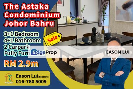 For Sale / Johor Bahru / The Astaka / 3+1 Bedroom, Johor, Johor Bahru