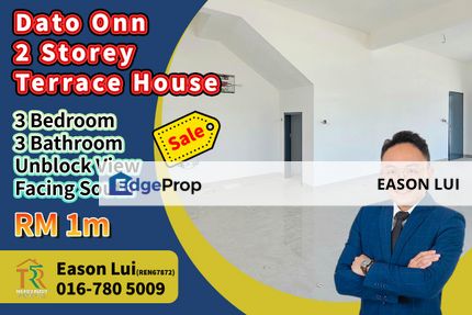 For Sale / Dato Onn / Double Storey Terrace House / Corner Lot, Johor, Johor Bahru