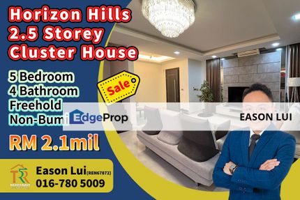 Horizon Hills / 2.5 Storey Cluster House / Freehold / For Sale, Johor, 