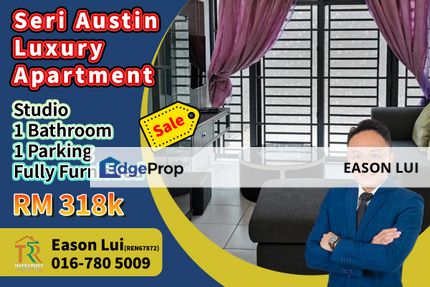 Seri Austin Luxury Apartment / Studio / 1 Carpark, Johor, Johor Bahru