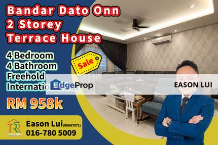 Bandar Dato Onn / Double Storey Terrace House / Unblock View, Johor, Johor Bahru