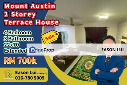 Mount Austin / Double Storey Terrace House / Kitchen Extended, Johor, Johor Bahru