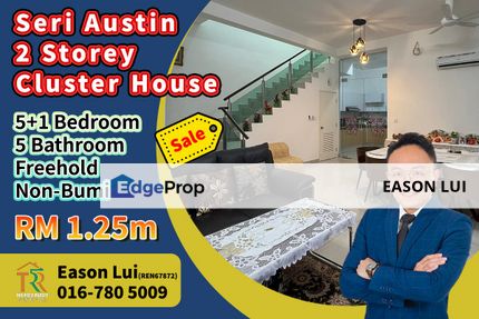 Seri Austin / Double Storey Cluster / Gated Guarded, Johor, Johor Bahru