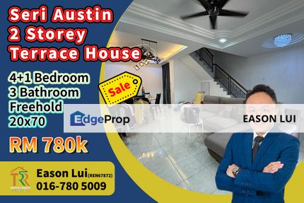 Seri Austin / Double Storey Terrace House / Gated Guarded, Johor, Johor Bahru