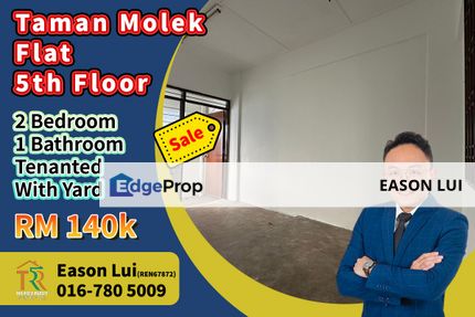 Taman Molek / Flat / With Yard, Johor, Johor Bahru