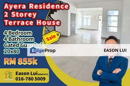 Ayera Residence Double Storey Terrace House For Sale, Johor, Masai