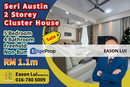 Seri Austin / Double Storey Cluster / Fully Renovated, Johor, Johor Bahru