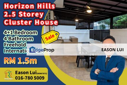 Horizon Hills / 2.5 Storey Cluster House / Gated Guarded, Johor, Nusajaya