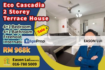 Eco Cascadia / Double Storey Terrace House / Gated Guarded, Johor, Johor Bahru