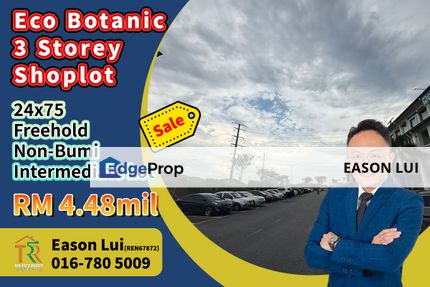 Eco Botanic / 3 Storey Shoplot / Facing Main Road, Johor, Nusajaya