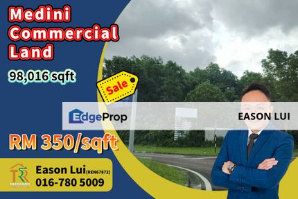 Medini Commercial Land For Sale, Johor, Johor Bahru