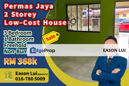 Permas Jaya / Double storey Low-Cost House / Freehold, Johor, Permas Jaya/Senibong