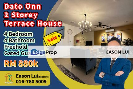 Dato Onn / Double Storey Terrace House / Gated Guarded, Johor, Johor Bahru