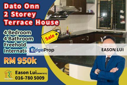 Dato Onn / Double Storey Terrace House / Gated Guarded, Johor, Johor Bahru