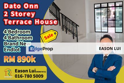 Dato Onn / Double Storey Terrace House / Endlot, Johor, Johor Bahru
