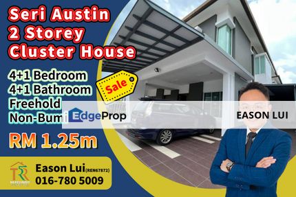 Seri Austin / Double Storey Cluster House / Non-Bumi, Johor, Johor Bahru
