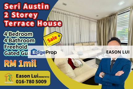 Seri Austin / Double Storey Terrace House / Gated Guarded, Johor, Johor Bahru