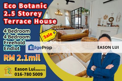 Eco Botanic - 2.5 Storey Terrace House For Sale, Johor, Nusajaya