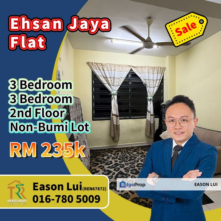 Ehsan Jaya - Flat For Sale, Johor, Johor Bahru