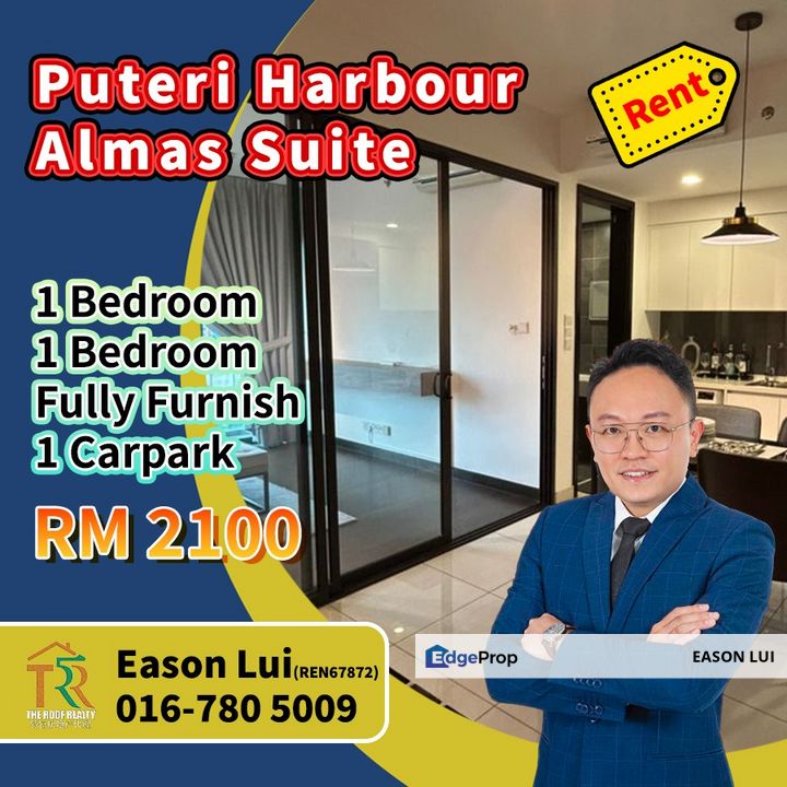 Almas Suite 1 Bedroom Unit For Rent, Johor, 