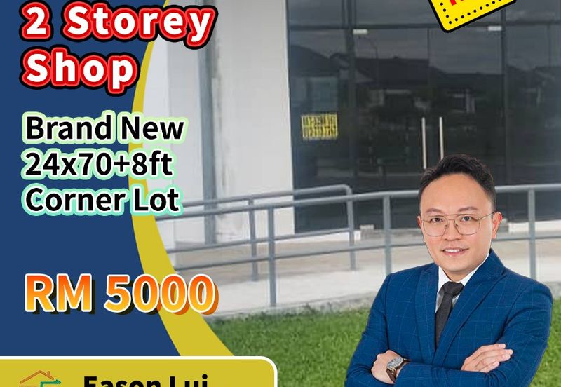 Bukit Kaze - 2 Storey Shop For Rent