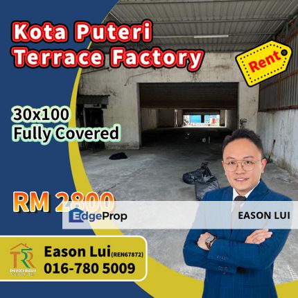 Kota Puteri - Terrace Factory For Rent, Johor, Masai