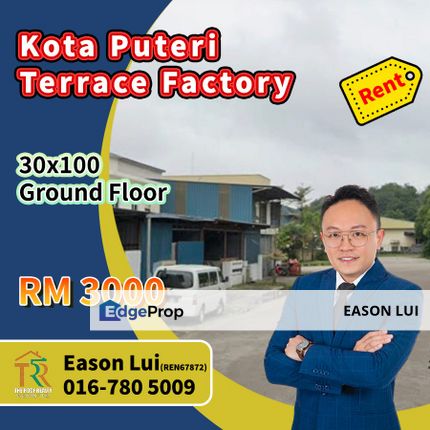 Kota Puteri - Terrace Factory For Rent, Johor, Masai