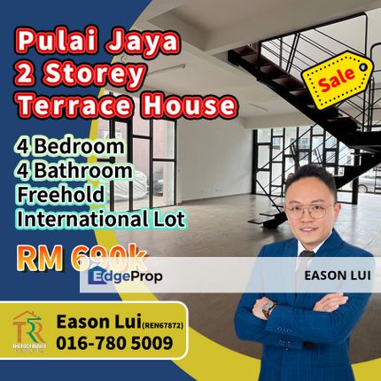 Pulai Jaya - 2 Storey Terrace House For Sale, Johor, Kangkar Pulai