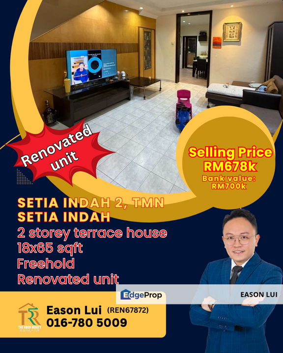 jalan setia 2/,taman setia indah, renovated unit, Johor, Johor Bahru