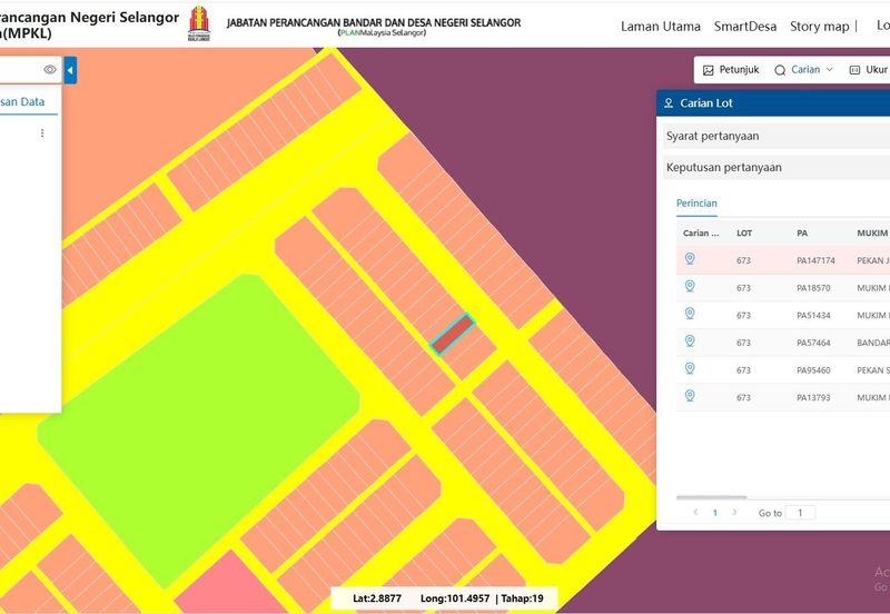 Teluk Panglima Garang - Sijangkang - Fronting Jalan Melor - Agriculture Land - For Sales