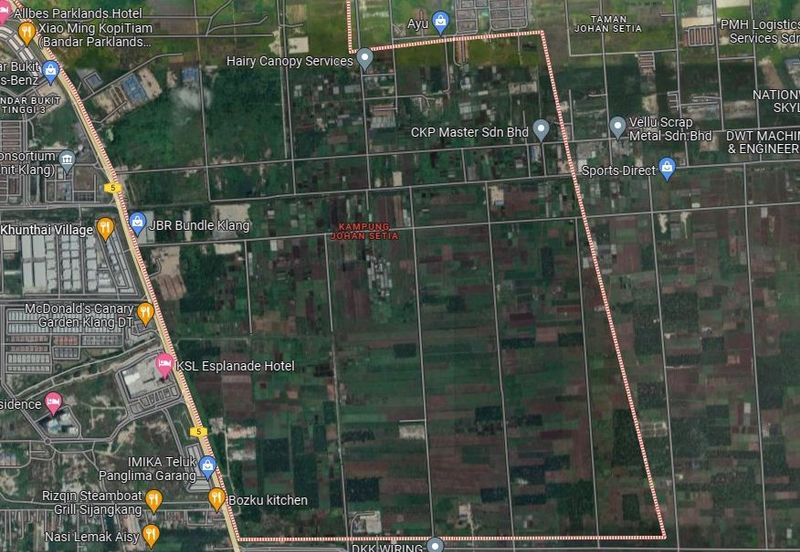 Klang - Johan Setia - Revolusi Hijau Batu 5 - Agriculture Land - For Sales