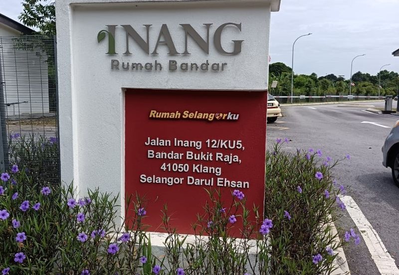 Klang - Bandar Bukit Raja - Inang Rumah Bandar - Townhouse - Upper Level - To Let