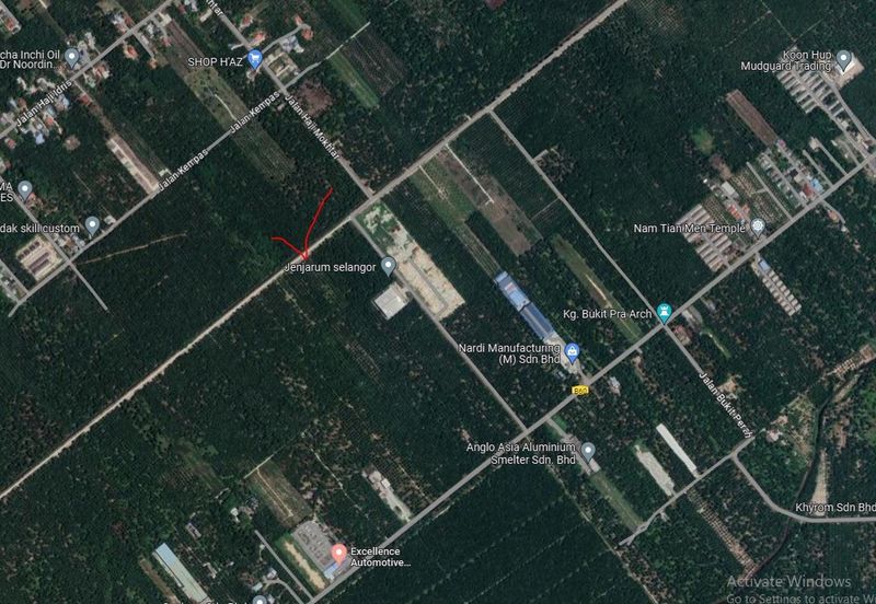 Jenjarom - Sri Cheeding - Agricultural Land - Zoning Industrial -  FOR SALES