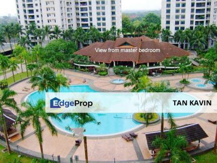 Permas Straits view condo 3 bedrooms fully furnish for Rent , Johor, Permas Jaya/Senibong