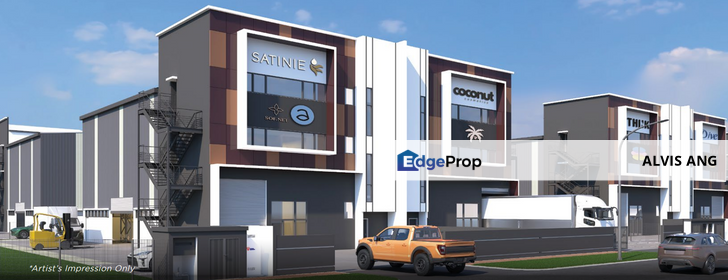Exclusive Investment Industrial Boom Opportunity, Facing Main Road, High Return Yield – Heart Of Puncak Alam 3-Storey Semi-D Factory (70’ x 150’), Selangor, Bandar Puncak Alam