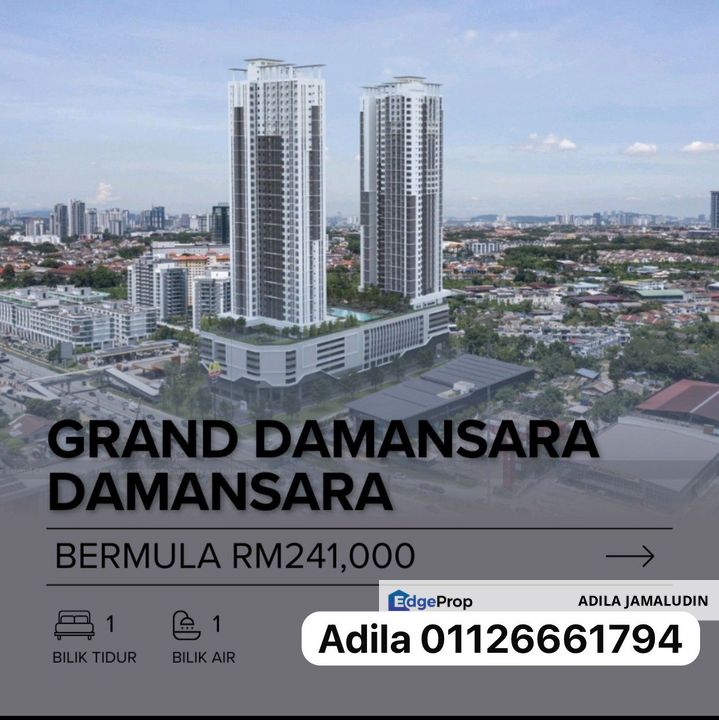 Grand Damansara For Sales New Project for Sale @RM241,000 By ADILA ...