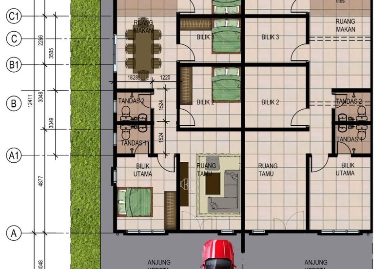 Pulau Indah ( Pulau Lumut )