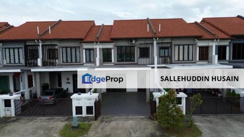 Facing Playground Semi Furnished 2 Storey Terrace Orchestra Jalan Mat Kilau Alam Impian, Selangor, Shah Alam
