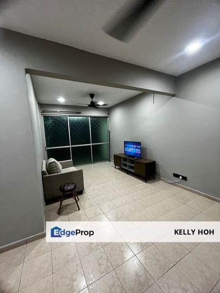 Putri Ria Apartment @ Taman Megah Ria Masai Johor, 3 Rooms 2 Bath, Fully Furnished, For Rent , Johor, Masai