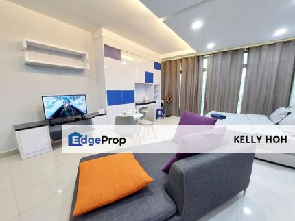 Palazio Service Apartment @ Taman Mount Austin J.B, Studio Unit, Partial Furnished, Renovated Unit, For Rent , Johor, Johor Bahru