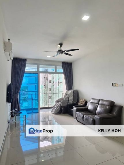 The Senai Garden Apartment @ Senai Johor, 2+1 Rooms 2 Bath, Fully Furnished, For Rent , Johor, Senai
