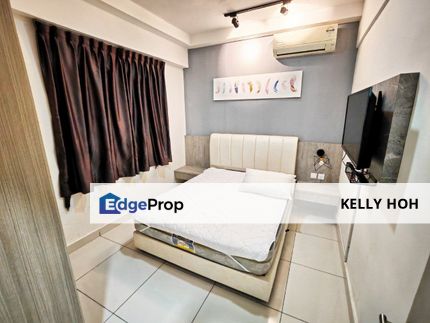 1 Tebrau Residence @ Taman Seri Setanggi J.B, Dualkey 2 Rooms 1 Bath, Fully Furnished, For Rent , Johor, Johor Bahru