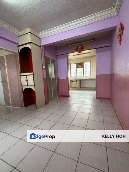 Taman Ungku Tun Aminah Skudai Johor, Low Cost Flat House, 2 Rooms 1 Bath, Partial Furnished, For Rent , Johor, Johor Bahru