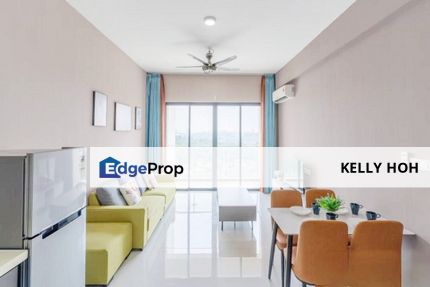 Bay Laurel @ Country Garden @ Danga Bay JB Town, 2 Rooms 2 Bath, Fully Furnished, For Rent , Johor, Johor Bahru