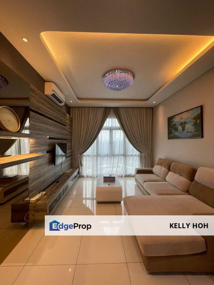 Crescent Bay Apartment @ Tmn Bayu Puteri Johor, 2+1 Bedrooms 2 Bathrooms, Fully Furnished, Leasehold, Non-Bumi Lot, Renovated, For Sale , Johor, Johor Bahru